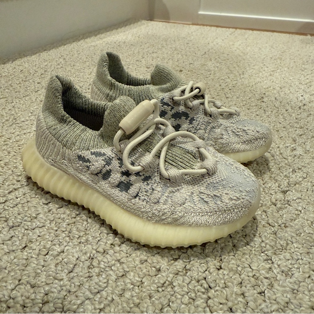BNIB YZY 350 V2 CMPCT INFANTS 8K Kids Slate Bone Special Limited Edition Yeezy